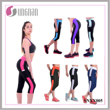 2015 modische Fitness Capri Hose Stretch dünne Leggings (SNXX005)